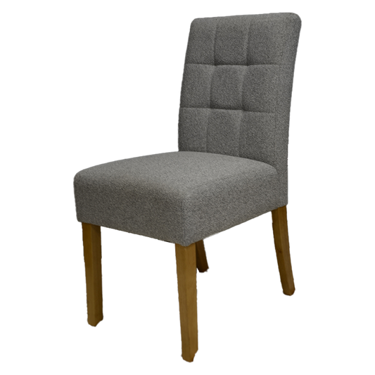 Roma Grey Fabric Chair