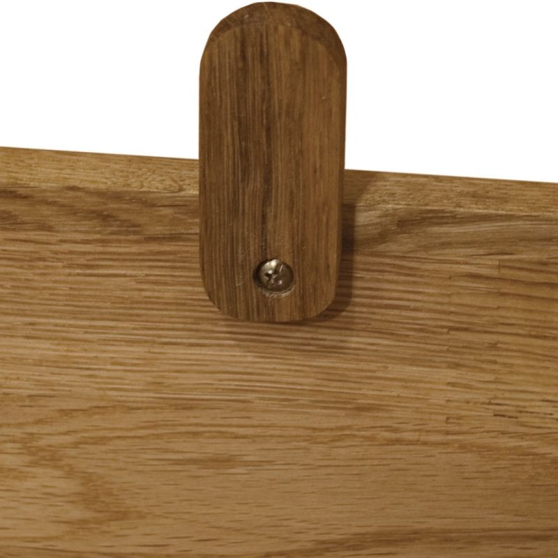 Normandy Solid Oak Basket Hall/Console Table
